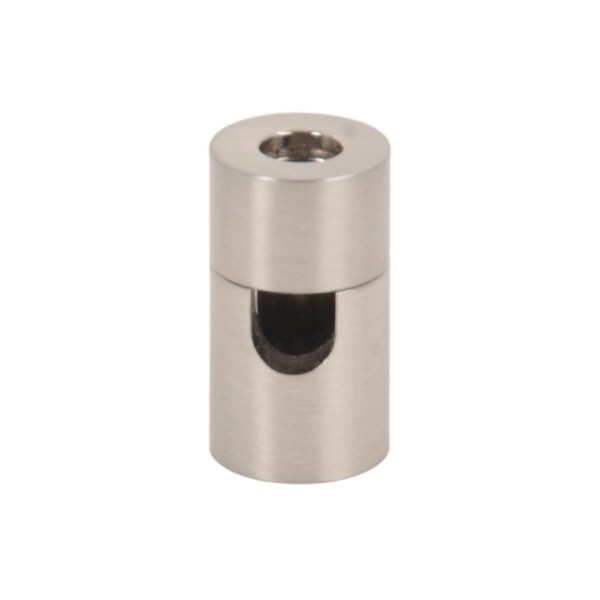Kabelhalter Zylinder Nickel