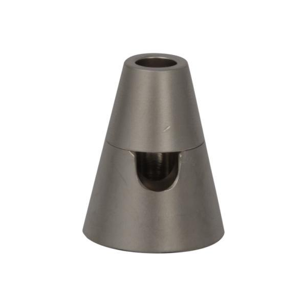 Kabelhalter Konus Nickel Matt