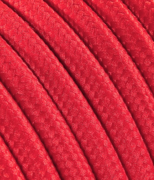 Textilkabel Rot TO57, 3 x 1.5mm²