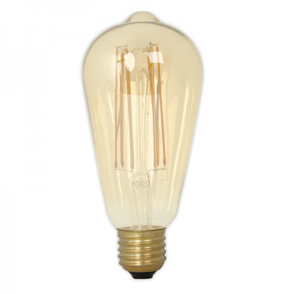 LED Rustic ST64 Gold 3.5W 2100K 250lm E27 | Calex