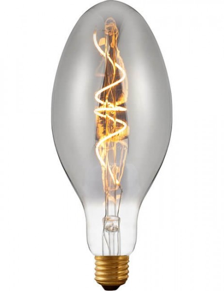 LED Filament Flex Ellipse C100 4W 100lm E27 Titanium