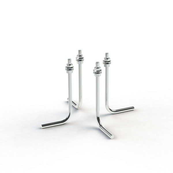 Anchor bolts 4 X M14 | Roger Pradier®