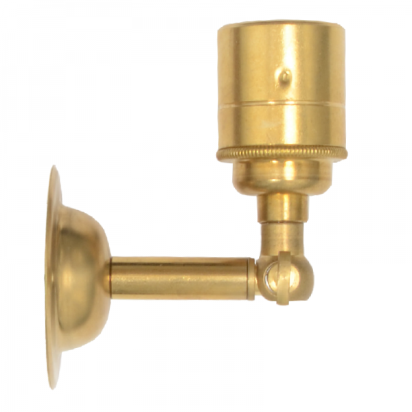 Wandleuchte Brass ohne Stellring