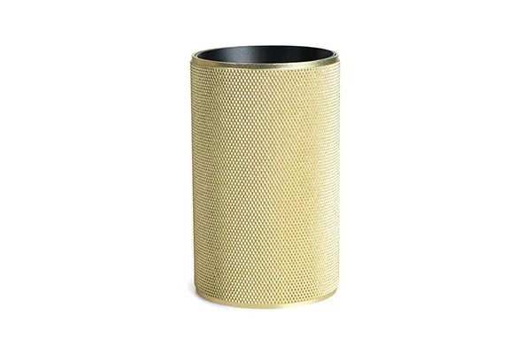 Designline Cylinder Grib Messing | Antidark