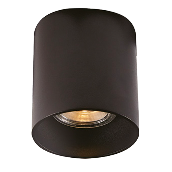 LED-Deckenleuchte Tube Ceiling GU10 Schwarz | Antidark