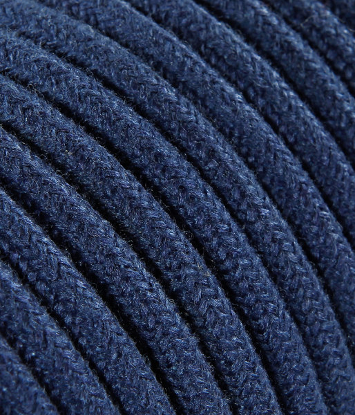 Textilkabel Jeansblau matt TO410, 2 x 0,75mm²