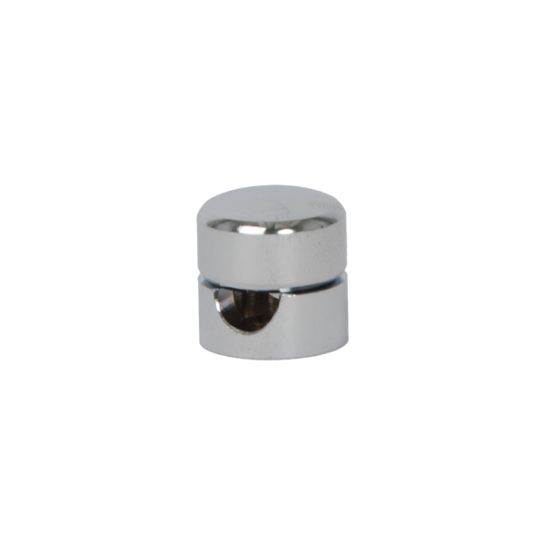 Kabelhalter Metall 2-teilig klein Chrome