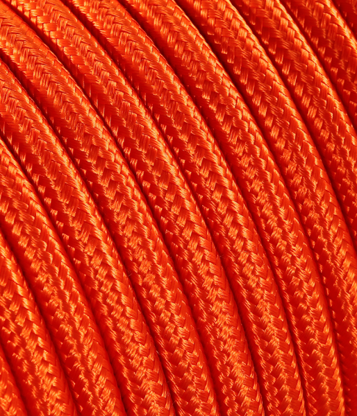 Textilkabel Orange TO64, 2 x 0,75mm²