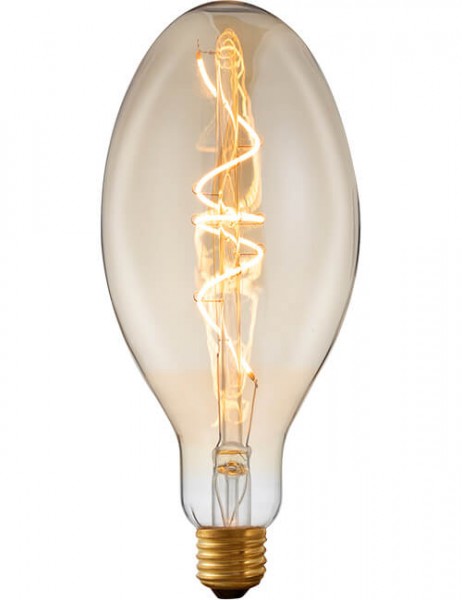 LED Filament Flex Ellipse C100 4W 200lm E27 Gold