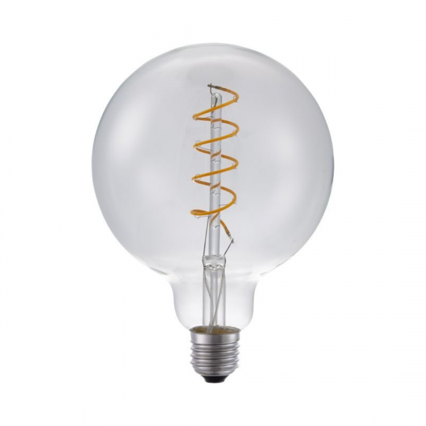 LED E27 Filament Flex AX Globe G125 230V 250Lm 4W 2200K Klar Dimmbar