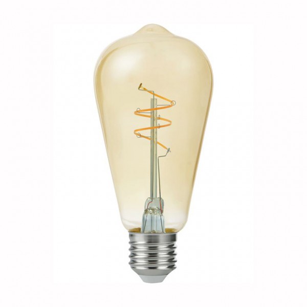LED ST64 Flex AX Rustika Gold 4.2W 470lm 2200K E27