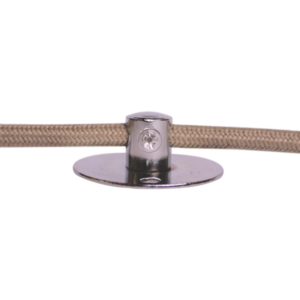 Kabelhalter Metall Nickel