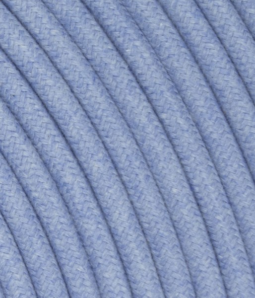 Textilkabel Kornblumenblau TO427, 3 x 0,75mm²
