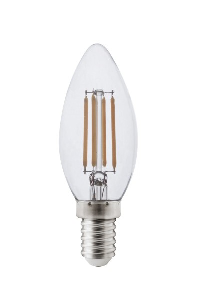 LED Candle B35 Klar 4.5W 2700K 470lm E14 | Calex