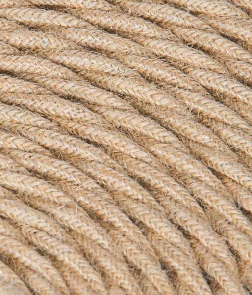 Textilkabel Jute verdrillt TR415, 3 x 1,5mm²