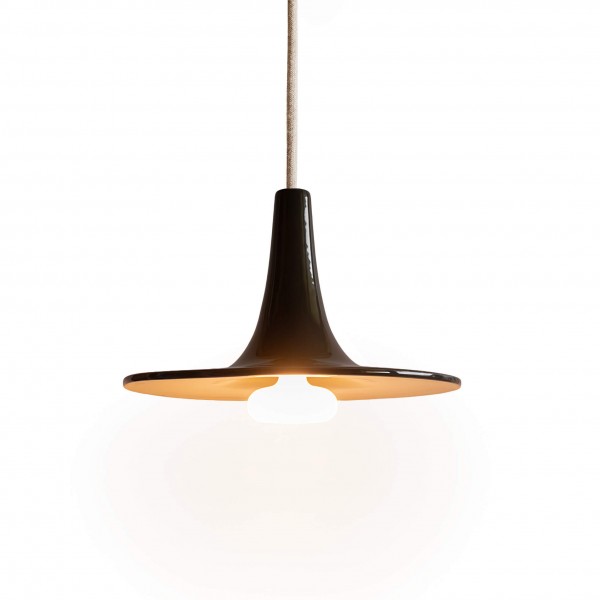 Keramik Pendellampe Andromeda - ash | atelier mond