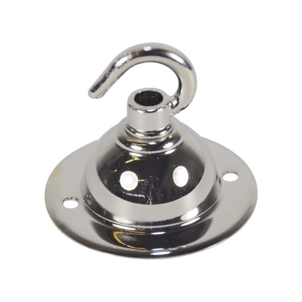 Lampenbaldachin "Chrome Plated" mit Haken