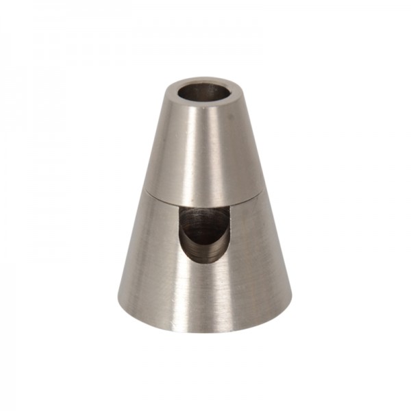 Kabelhalter Konus Nickel