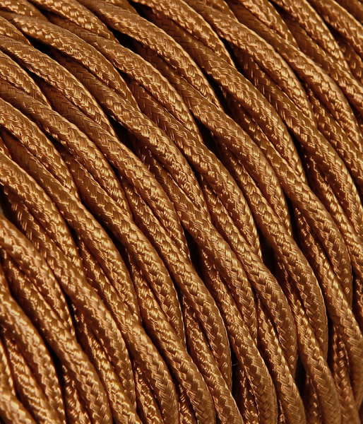 Textilkabel Whisky verdrillt TR14, 2 x 0,75mm²