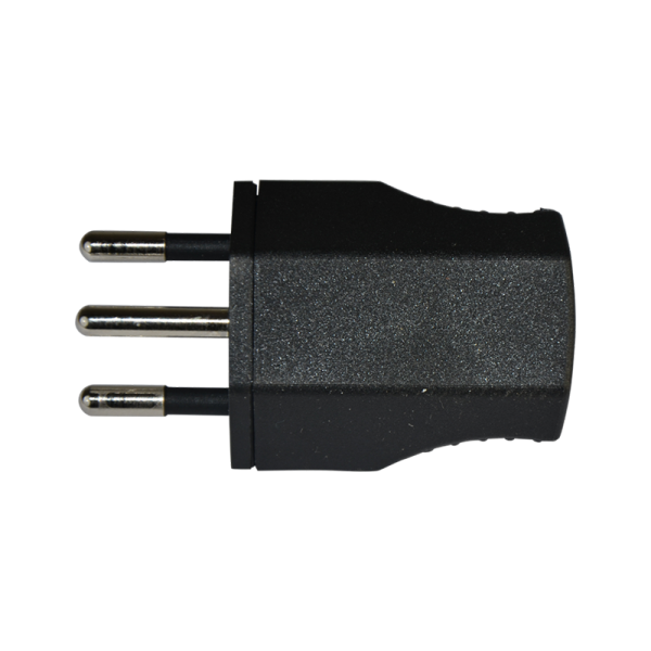 3-poliger Stecker schwarz T12