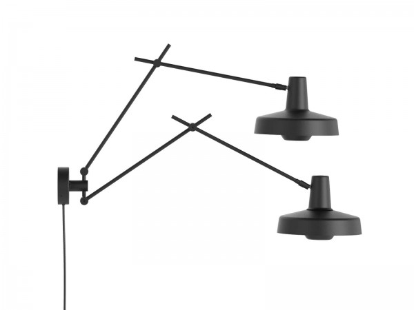 Wandlampe Arigato Wall 2 schwarz