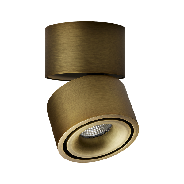 LED-Spot Easy single brushed brass | Antidark