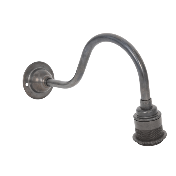 Wandleuchte Schwanenhals "Old English" mit Stellring