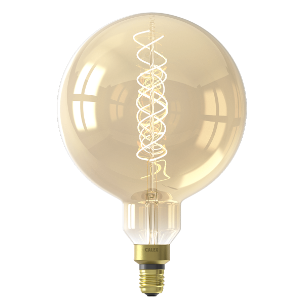 LED XXL Double Filament Megaglobe Gold 3W 2200K 250lm E27 | Calex