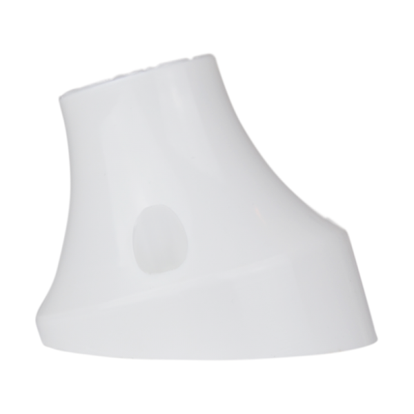 SALE_Aufbaufassung E27 Thermoplast schräg erhöht weiss