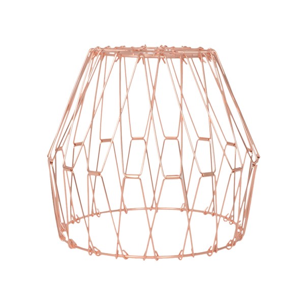 Flex Cage L Lampenschirm Kupfer von Konigs