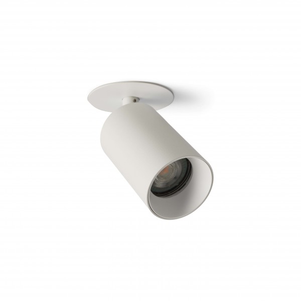 Wand- und Deckenleuchte SpotOn Built-In Weiss | Antidark