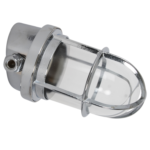 Wandleuchte Chrome schräg E27 | Foresti & Suardi