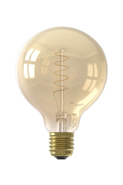 LED Flex Filament G95 Gold 3.8W 2100K 250lm E27 | Calex
