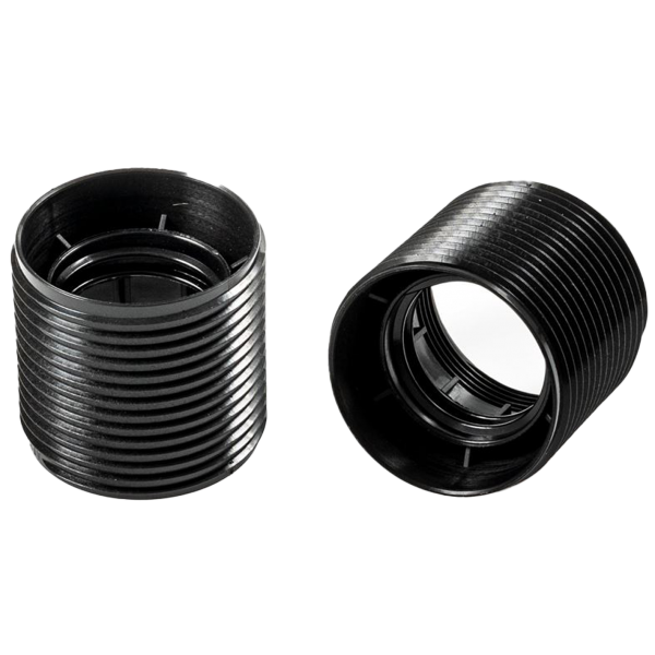 Outer Shell E27 mit Aussengewinde Kunststoff Schwarz