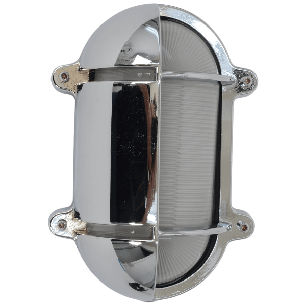 Wandlampe Line Oval Chrome 245x172 E27 | Foresti & Suardi