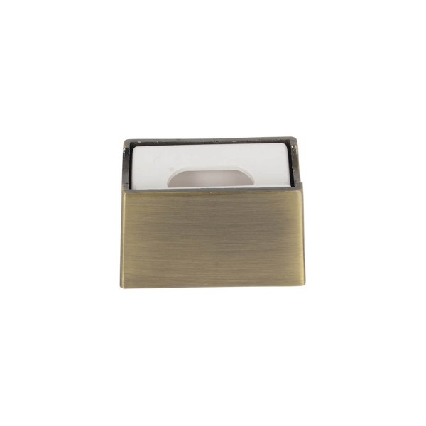S14d Sockel Altmessing für Linienlampe 