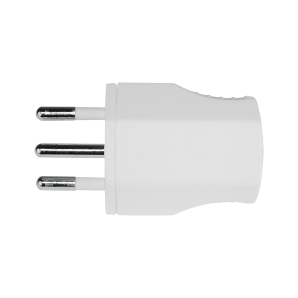 3-poliger Stecker Weiss T12