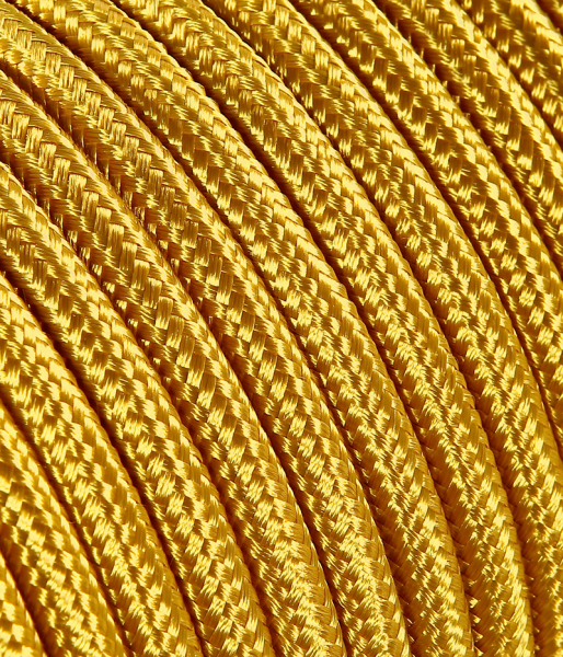 Textilkabel Gold TO68, 2 x 0,75mm²